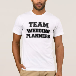 Camiseta Planificadores de bodas de equipo