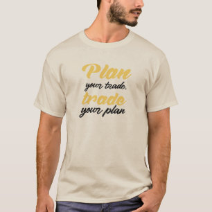 Camiseta Planifique su comercio, comercialice su plan