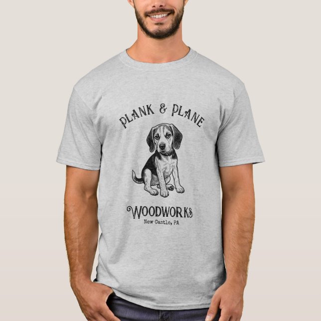 Camiseta Plank & Plane (Anverso)