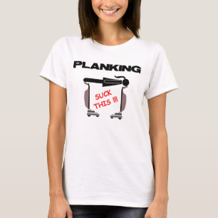 Camiseta Planking, con vacío