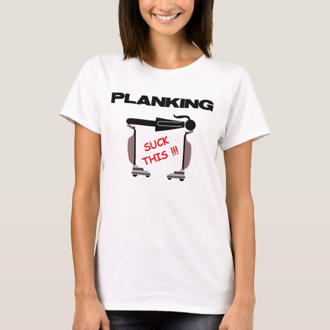 Camiseta Planking, con vacío (Anverso)