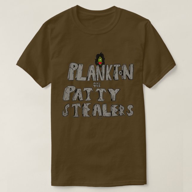 Camiseta Plankton and the Patty Stealers (Diseño del anverso)