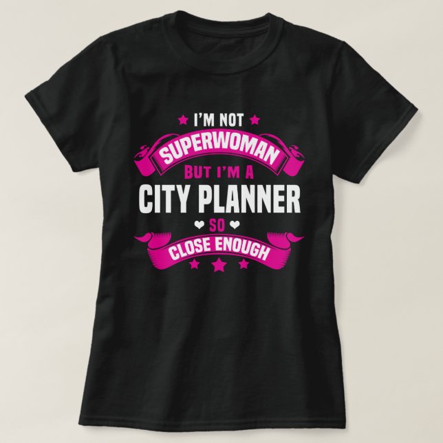 Camiseta Planner de ciudad (Diseño del anverso)