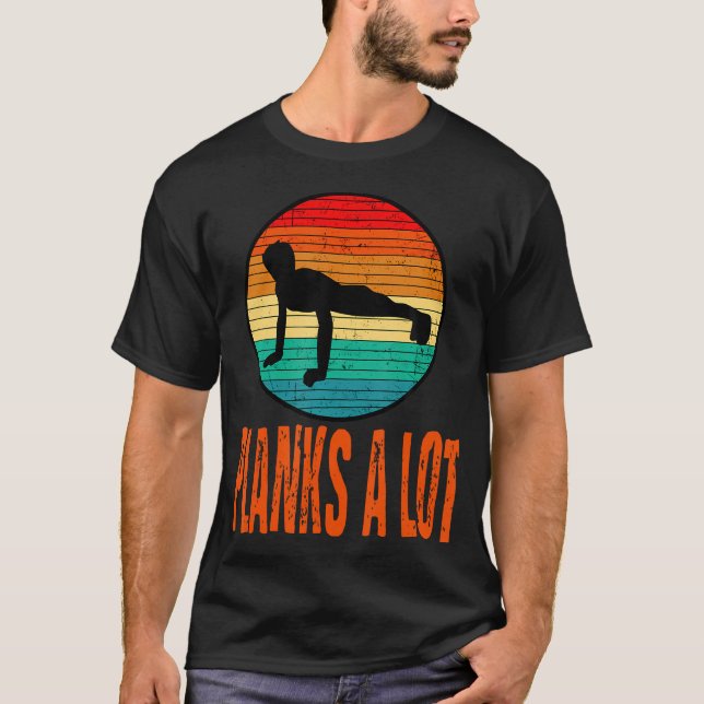 Camiseta Plano A Montaje De Montaje De Montaje De Bodybuild (Anverso)
