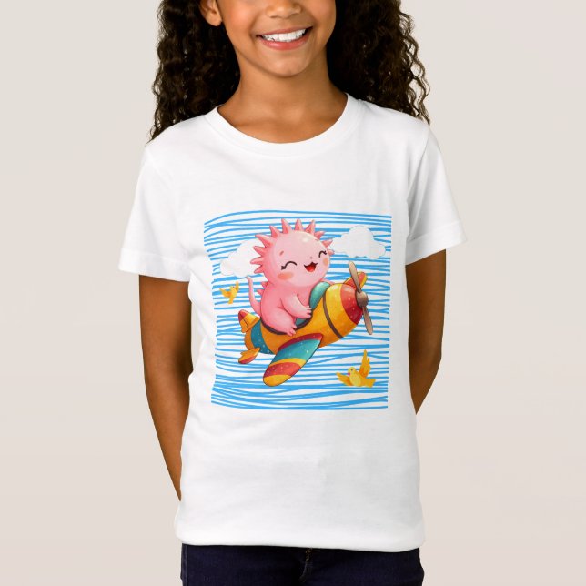 Camiseta Plano Axolotl (Anverso)