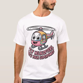 Camiseta Plano de piloto de helicóptero – Vuelo helicóptero