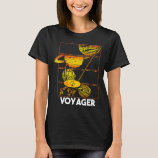 Camiseta Plano del sistema solar de la nave espacial de son