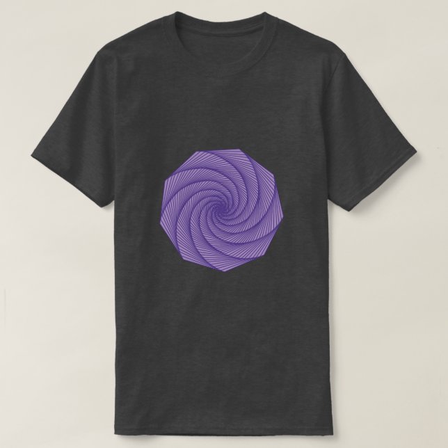 Camiseta plano geométrico (Diseño del anverso)
