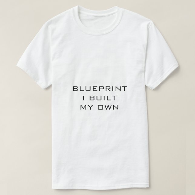 Camiseta PLANO I CONSTRUÍ MI PROPIO White (Diseño del anverso)