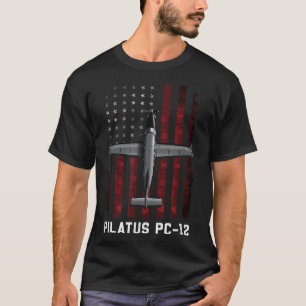 Camiseta Plano Pilatus PC 12