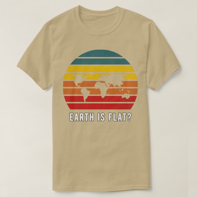 Camiseta Plano terrestre2 (Diseño del anverso)