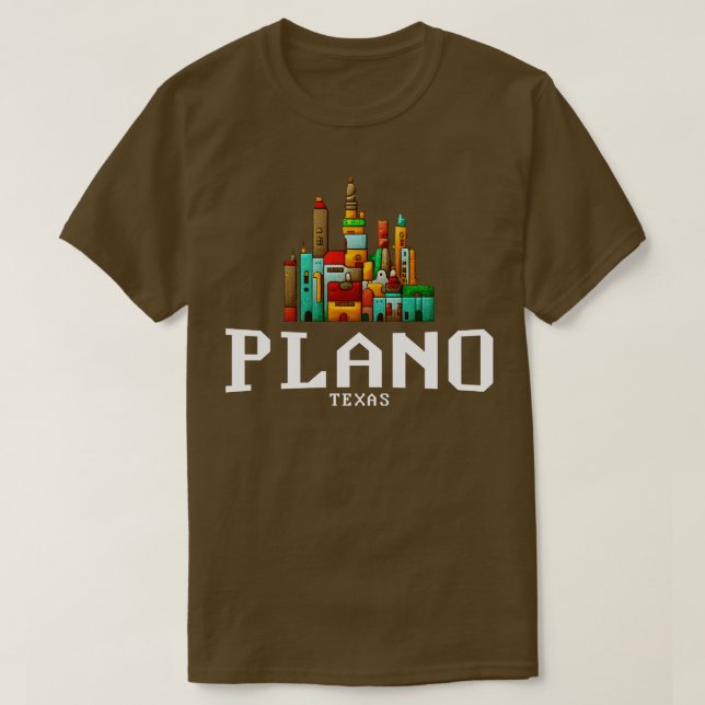 Camiseta Plano Texas (Diseño del anverso)