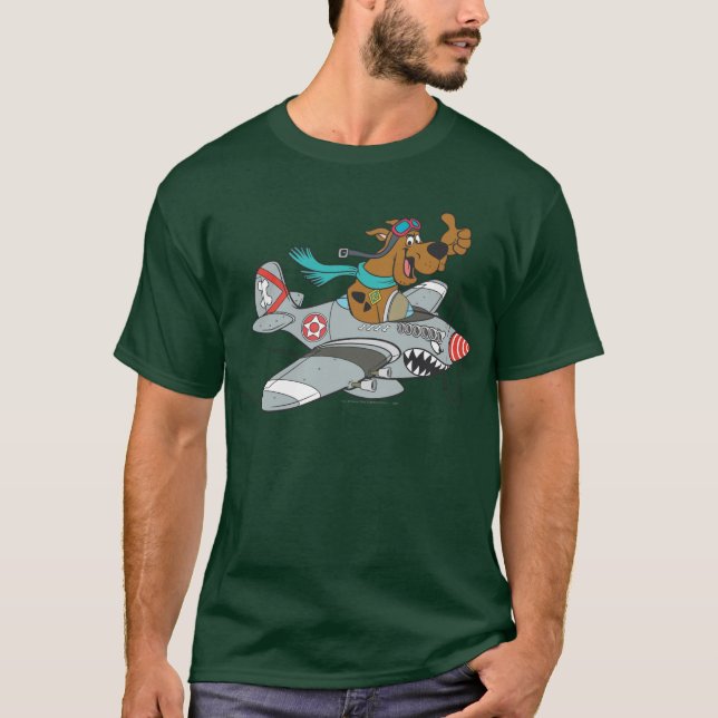 Camiseta Plano volador Scooby-Doo (Anverso)