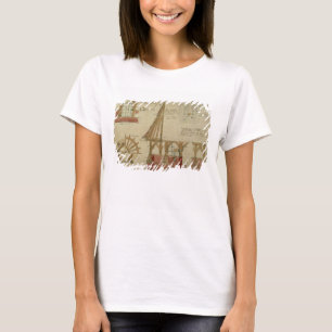 Camiseta Plans for the Red House, Bexley Heath (pen and ink