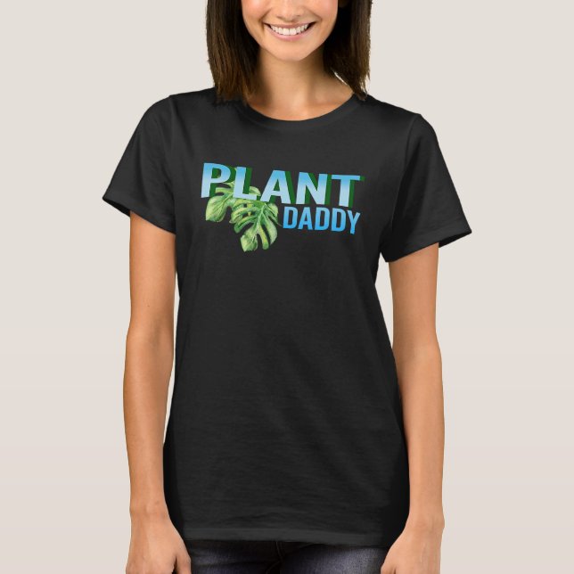 Camiseta Plant Daddy Gardening  Watering Plants (Anverso)