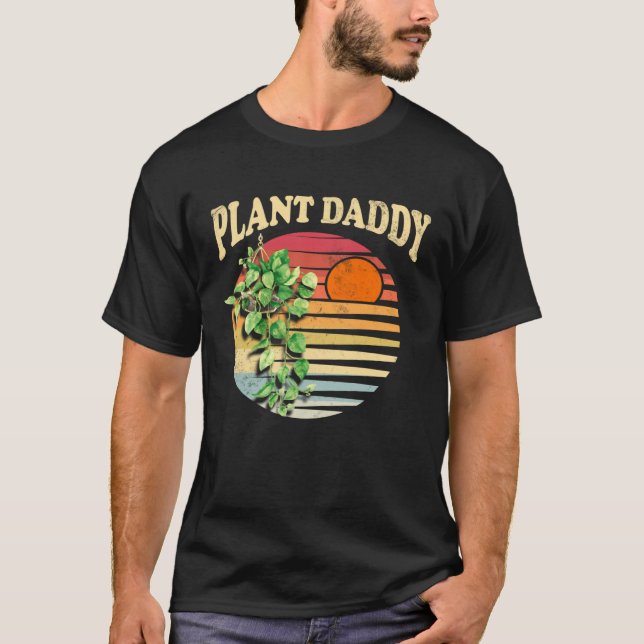 Camiseta Plant Daddy Nature Botanical Gardener Plant Dad Ga (Anverso)