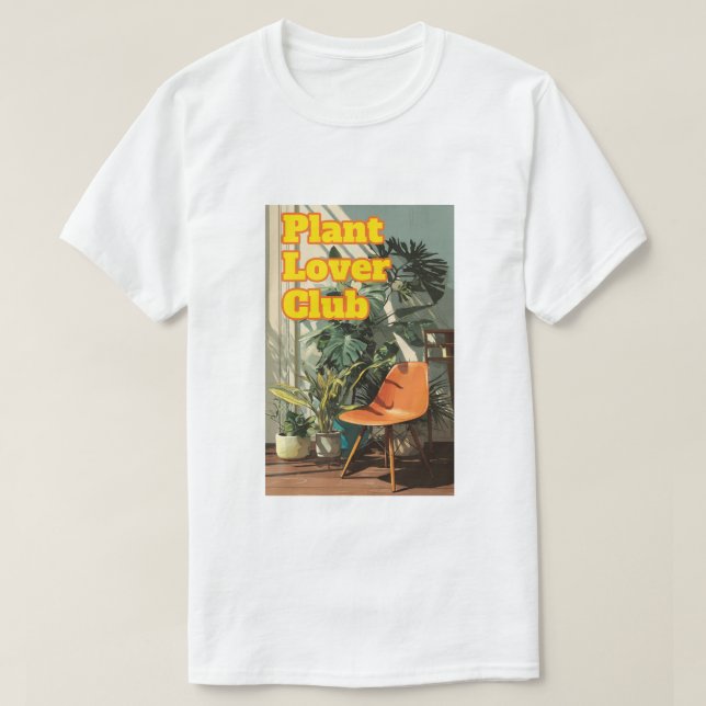 Camiseta Plant Lover Club T-Shirt (Diseño del anverso)