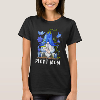 Camiseta Plant Mama Bluebell Gnome Gardening Mama Women