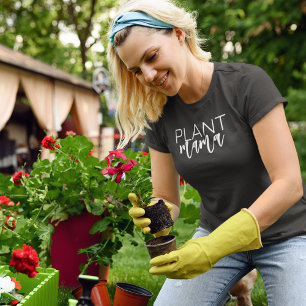 Camiseta Plant Mama Personalizable Cita Para Gardeneradores