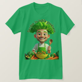 Camiseta Plant-Powered Chef – Cooking with Kindness