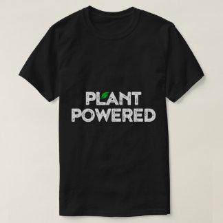 Camiseta Plant Powered Eco Lifestyle Design