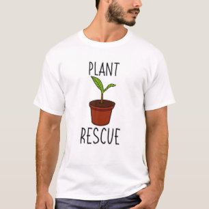 Camiseta Plant Rescue Botany Gardener Botaniser Gardening F