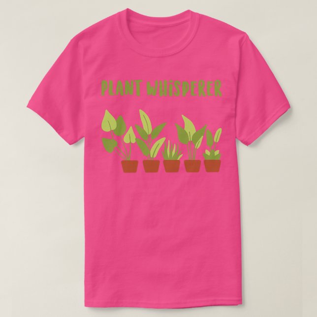 Camiseta Plant Whisperer Gardener (Diseño del anverso)