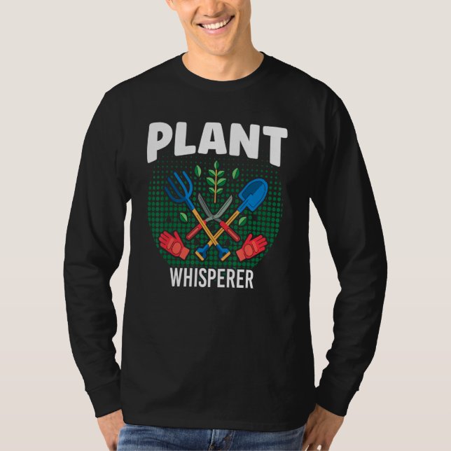 Camiseta Plant Whisperer Gardening Landscaper (Anverso)
