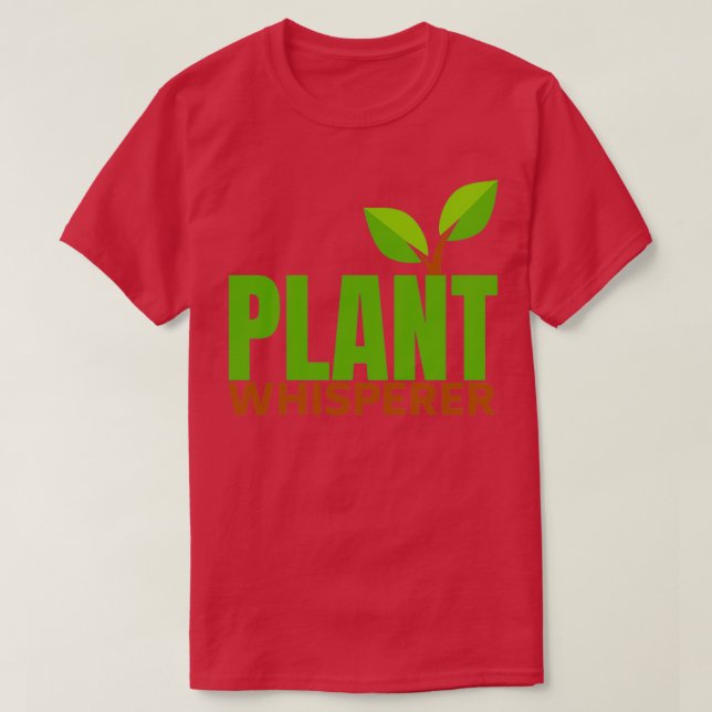 Camiseta Plant Whisperer Plant lover lover (Diseño del anverso)