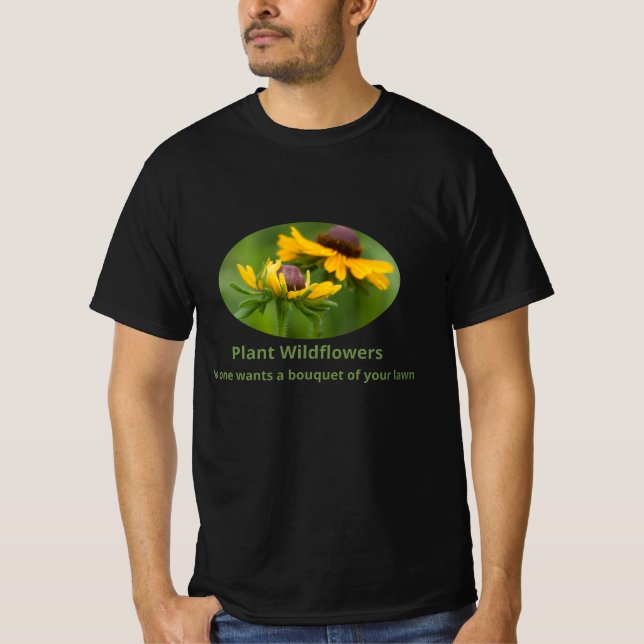 Camiseta Plant Wildflowers T-Shirt (Anverso)