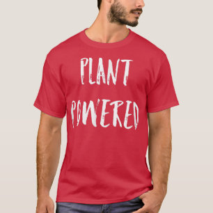 Camiseta Planta alimentada con divertida variedad vegetaria