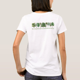 Camiseta Planta Árboles medioambientales