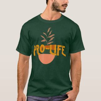 Camiseta Planta Botánica Prolife Retro