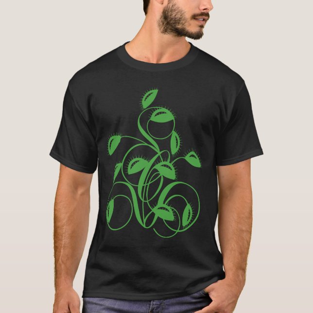 Camiseta Planta carnívora (Anverso)