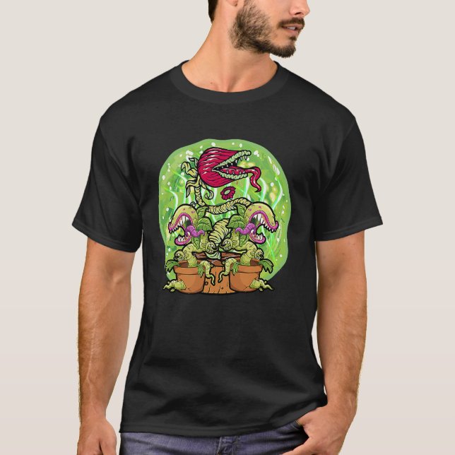 Camiseta Planta carnívora (Anverso)