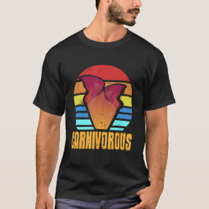 Camiseta Planta Carnívora Retro Vintage Regalo de Botánic