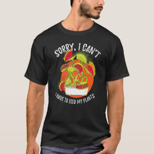 Camiseta Planta Carnívora Venus Atrapamoscas Lo Siento No P