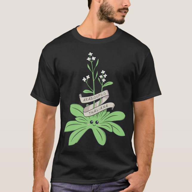 Camiseta Planta Cute Arabidopsis Thaliana (Anverso)