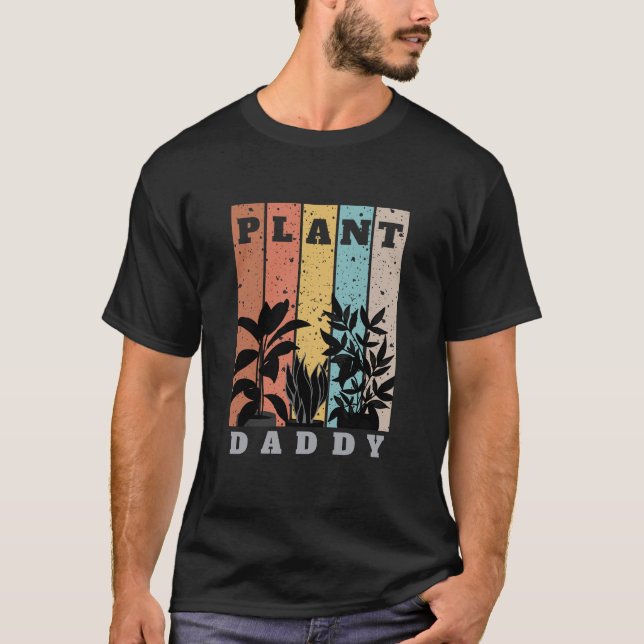 Camiseta Planta Daddy Black T (Anverso)