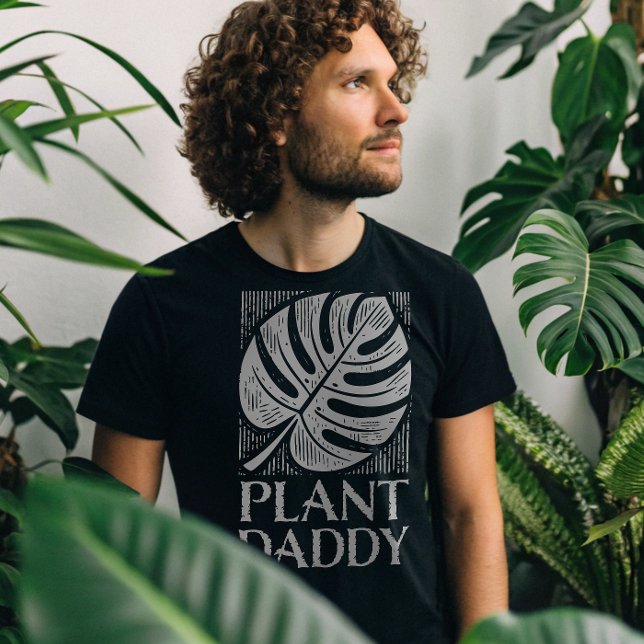 Camiseta Planta Daddy Monstera Leaf House Lover (Subido por el creador)