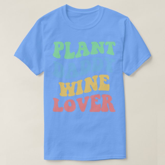 Camiseta Planta Daddy Wine Lover (Diseño del anverso)