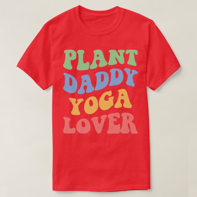Camiseta Planta Daddy Yoga Lover IV (Diseño del anverso)