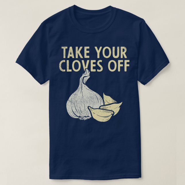 Camiseta Planta de ajo 1 (Diseño del anverso)