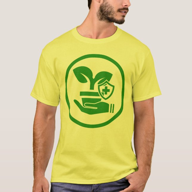 Camiseta Planta de árboles (Anverso)
