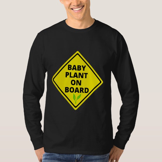 Camiseta Planta De Bebés A Bordo (Anverso)
