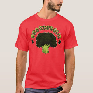 Camiseta Planta de brócoli vegetal vegetales