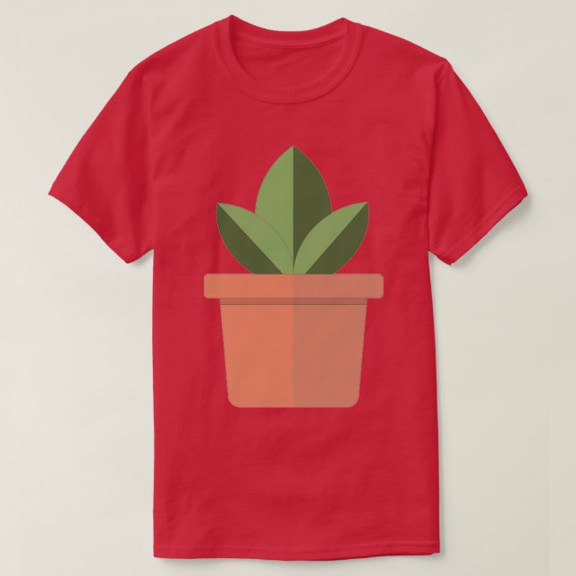 Camiseta Planta de cacerolas (Diseño del anverso)