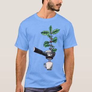 Camiseta Planta de café Espresso Barista