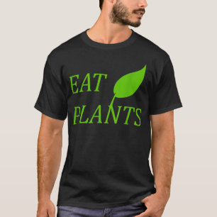Camiseta Planta de Comida Basada en Vegan y Vegetarianas