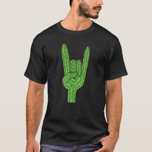 Camiseta Planta De Desierto Cacti Succu De Rock Y Rollo Cac